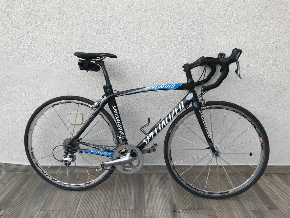 Specialized geromsteiner azul e preta conjunto dura-ace em bom estado