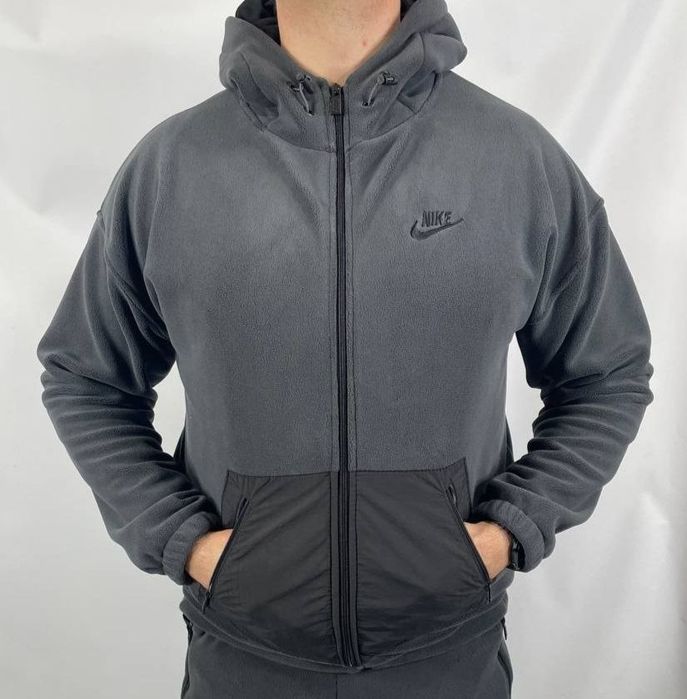 Мужской зимний спортивный костюм Nike флисовый