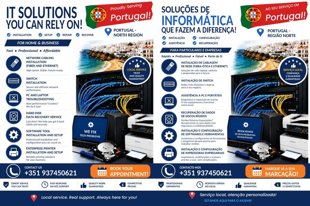 Serviços Informático &  Redes de Internet