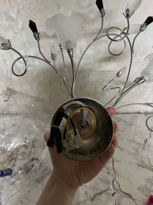 Бра настенное накладное в стиле флористка