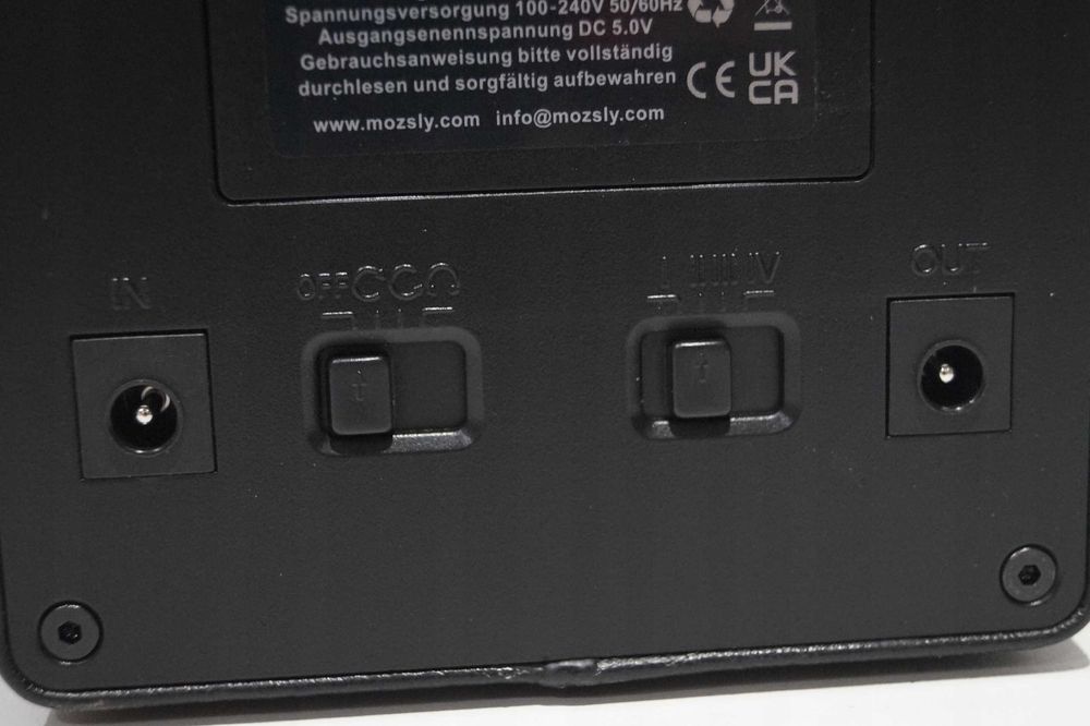 MOZSLY rotomat na 1 zegarek Cichy czarny ręcznie wykonany skórzany