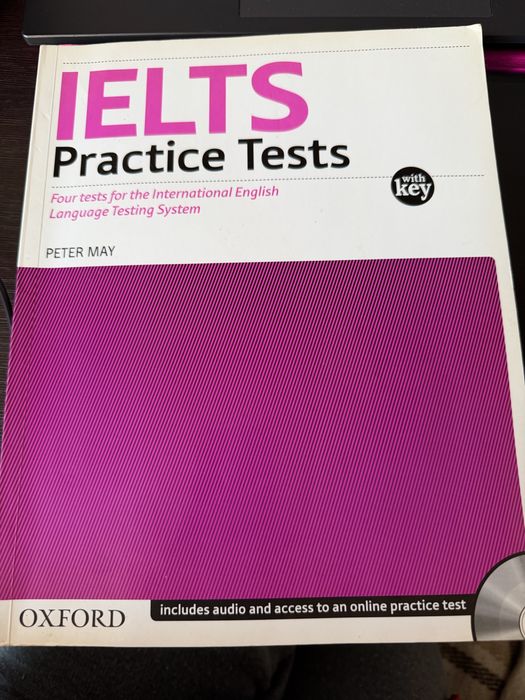 IELTS Practice Tests Peter May Oxford з аудіо CD