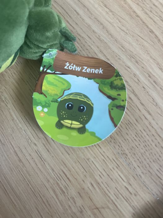 Pluszak żółw zenek ( pluszaki z biedronki)