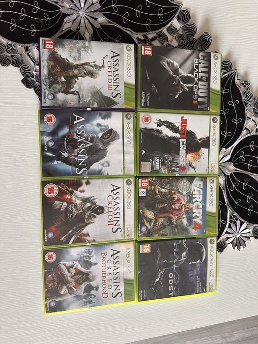 Gry xbox 360 wszystkie po 12 zł
