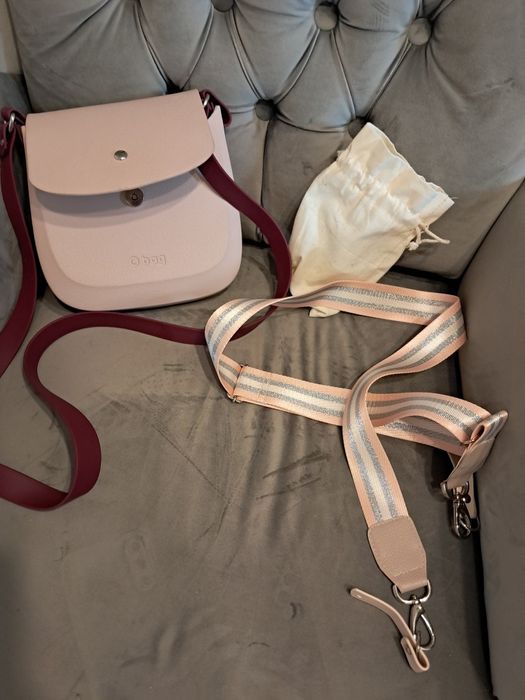 Torebka 0 bag chase pudrowy róż