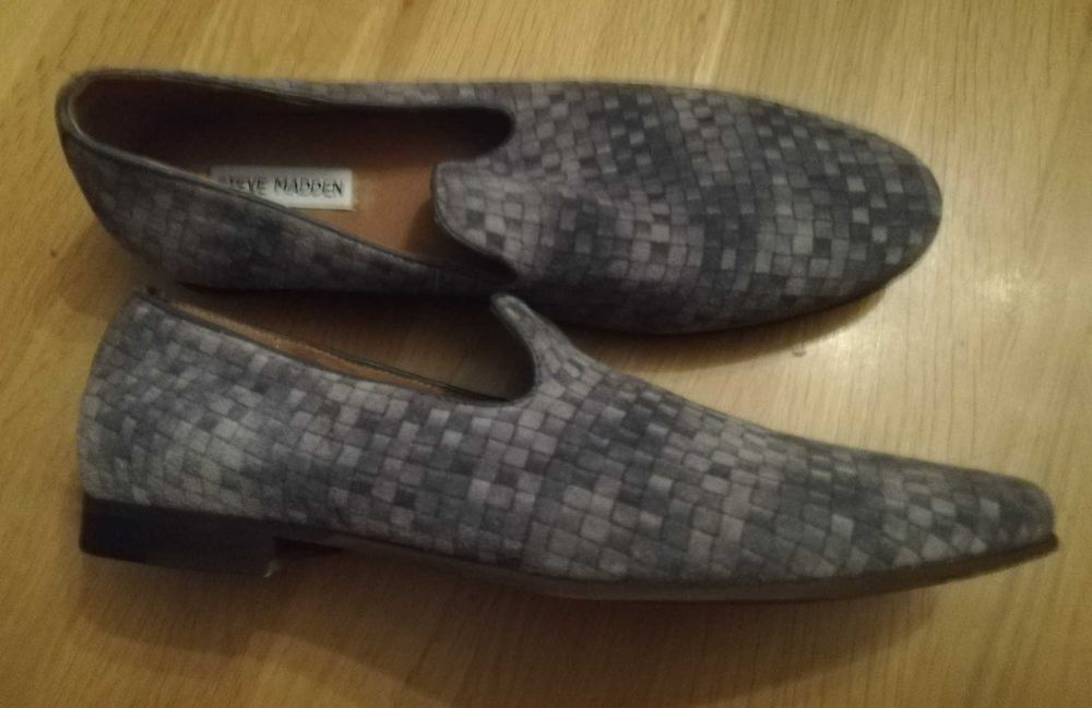 Buty pantofle mokasyny Steve Madden wsuwane  skóra ze skó 42 43
