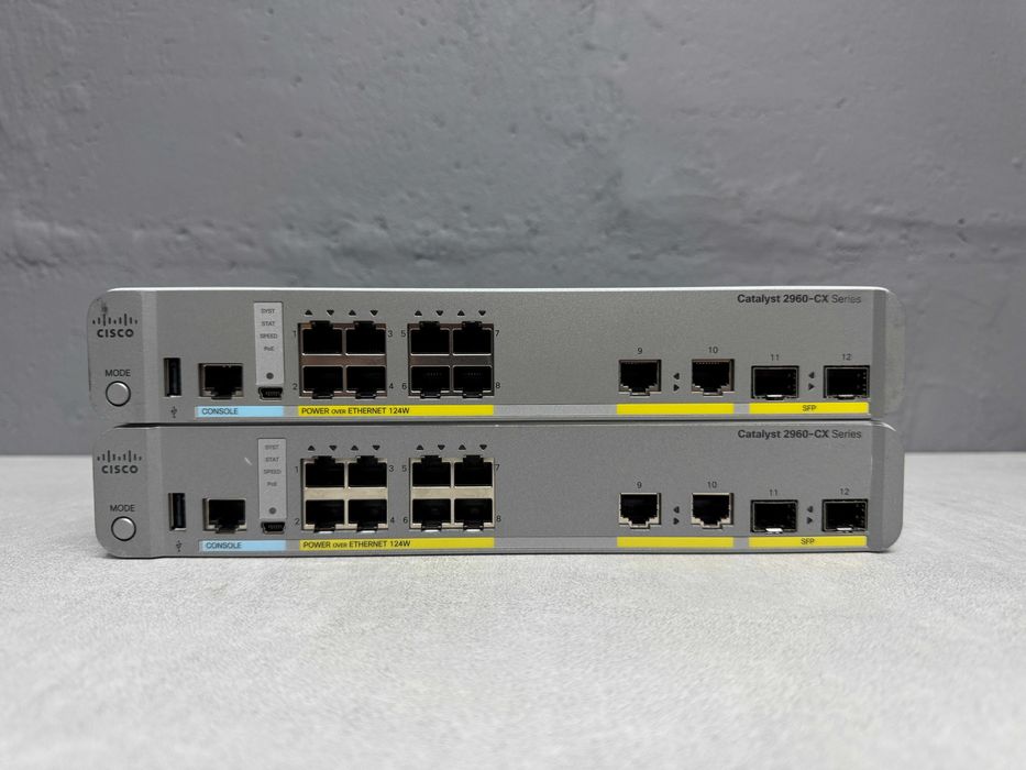 Коммутатор Cisco Catalyst С2960CX-8PC-L/ 8x1GE, PoE+ (безнал/гарантия)