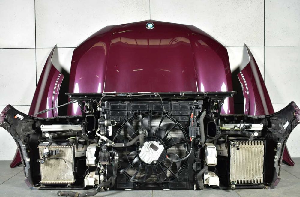 Передній комплект BMW (всі моделі) - капот бампер крила фари телевізор