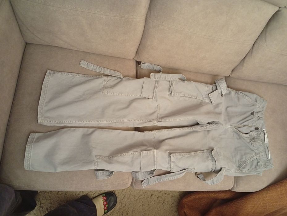 Spodnie kargo, Bershka, 36