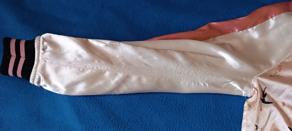 Kurtka przejściowa satynowa jaskółki hm 128