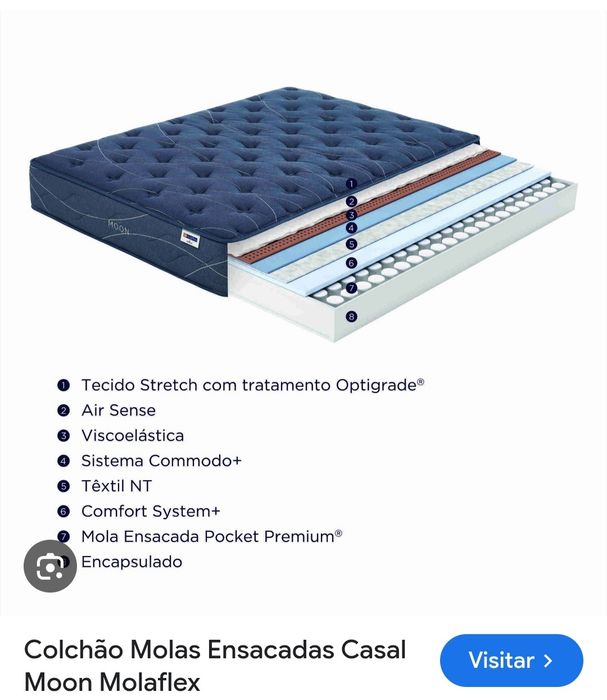 Colchão Molaflex Moon