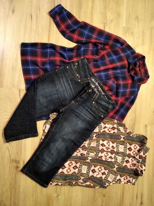 Stylowy zestaw ubrań r. S : Zara , Orsay , H&M , ...