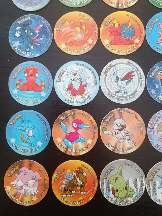 Tazos Pokémon sticker completa 35/35