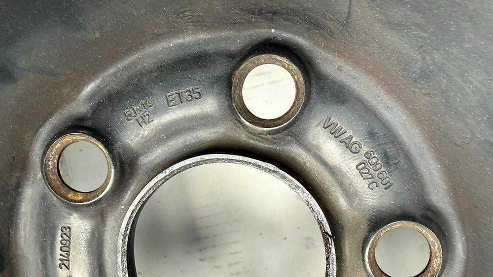 9020 Używana felga stalowa VAG 5.0-14 5x100  ET: 35