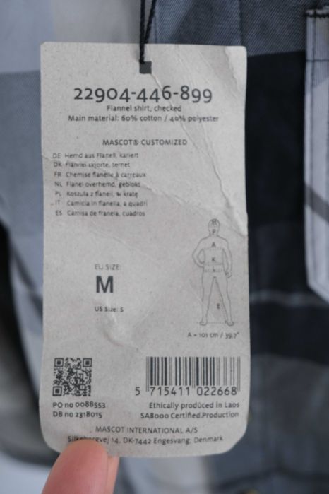 Mascot customized koszula flanelowa r M