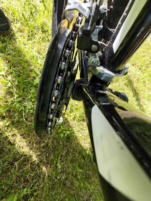 Świetny rower MTB Kross Hexagon X3 czarny / żółty Shimano Acera