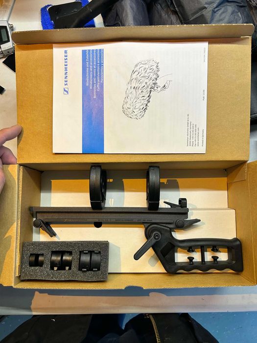 Sennheiser MZS 20-1 – profesjonalny uchwyt antywstrząsowy pistol grip