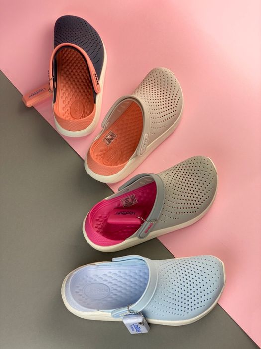 Мужские Кроксы Crocs LiteRide Сабо Лайт Райт 36-45 р
