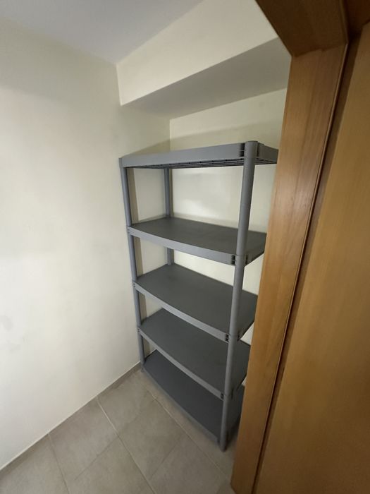 Armário de estantes em PVC 1,85 x 0,92 x 0,45 m