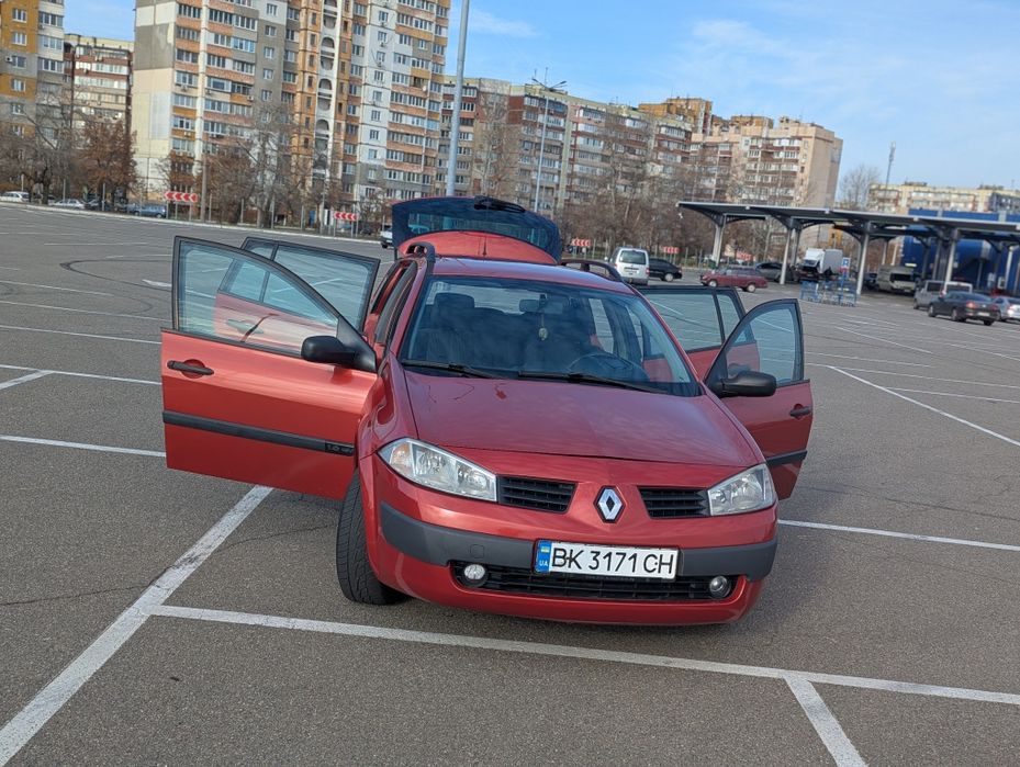 Продам Рено Меган-2 газ/бензин 1,6 МРІ