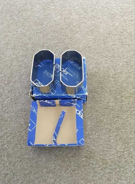 Zepter pierścienie - obrączki na serwetki ze stali nierdzewnej