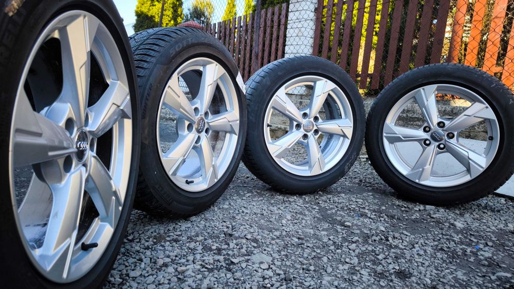 Koła Audi A4 A5 A6 C8 A8 A7 Q5 SQ5 Q3 18 cali 5x112 ET39 Opony 225/55