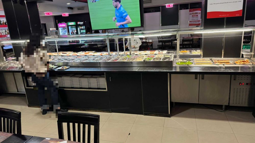 Bufê para frios e quentes