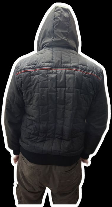 Tommy Hilfiger kurtka zimowa kapturem granatowa 3xl orginalna