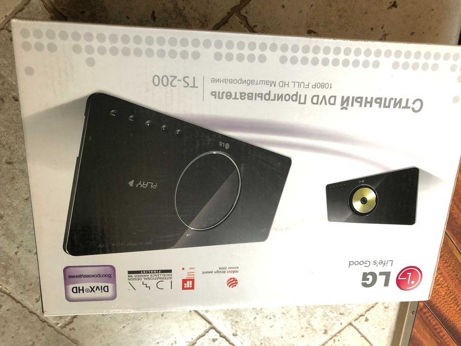 LG TS-200 програвач DVD-плеер LG TS-200