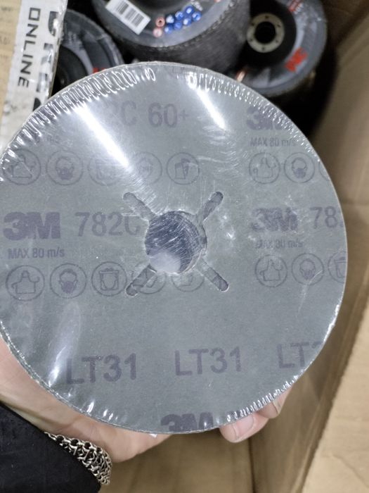 Круг,диск на фибровой основе 3М™ Cubitron™ II 782C, P60, Ø 125 мм