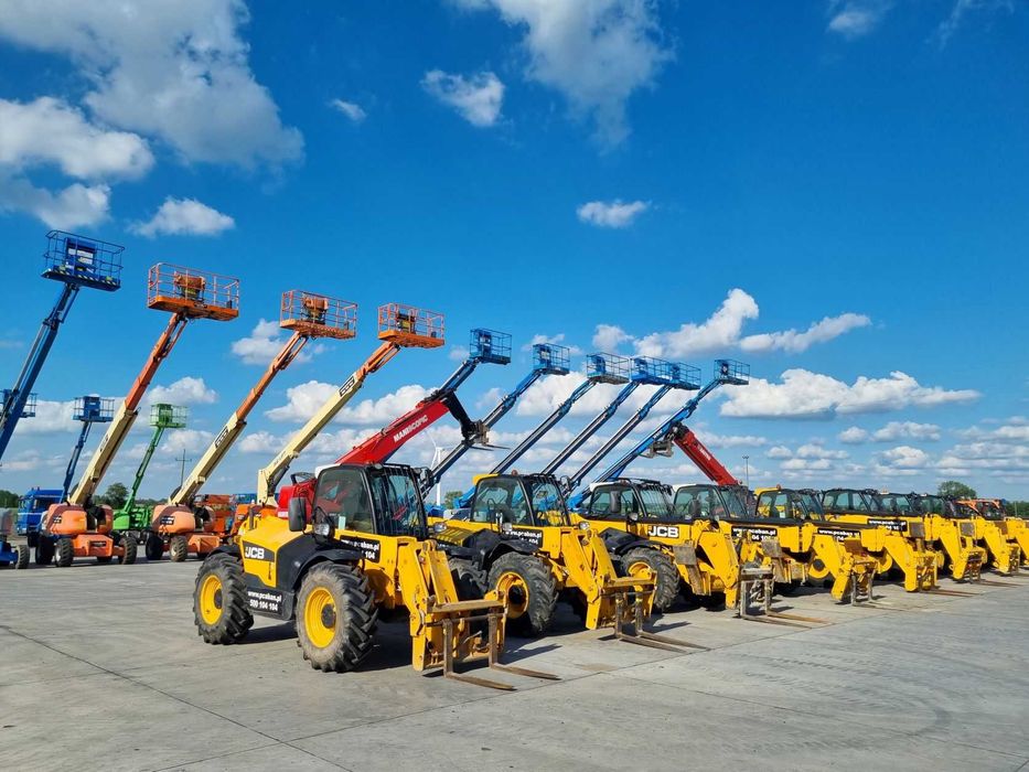 Wynajem ładowarki teleskopowej wynajem ładowarek Manitou JCB