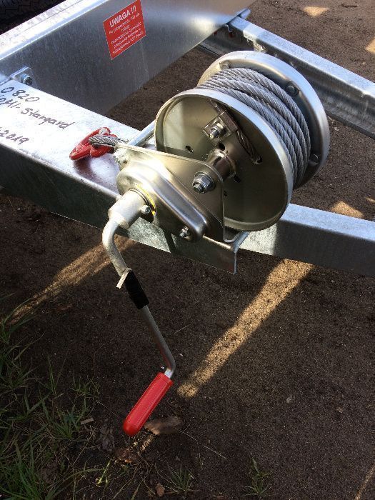 Laweta na 2 auta 8 m3500DMC 3 osie raty dostawa cała Polska