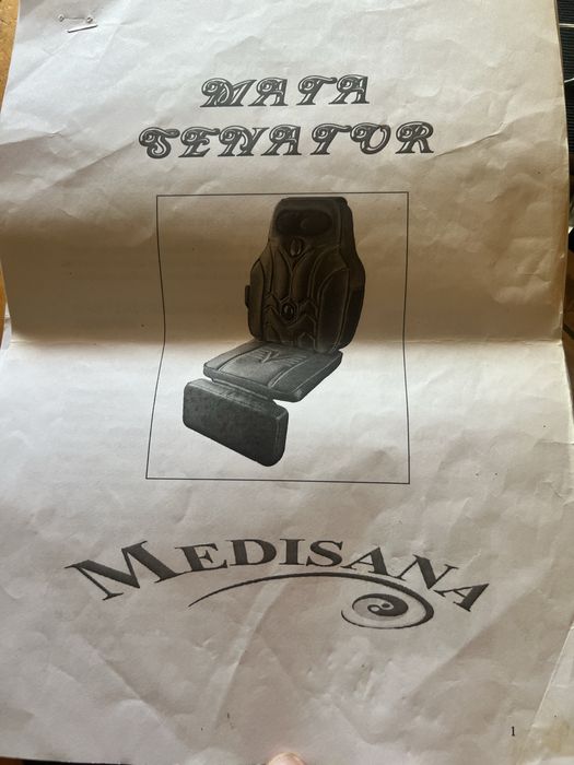 Fotel masujacy - masaż ciała