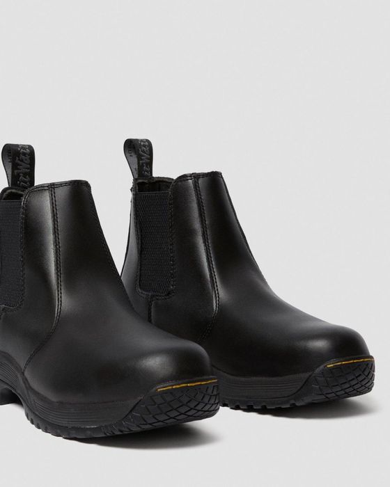 Шкіряні черевики челсі на платформі Drakelow Steel dr martens мартенси