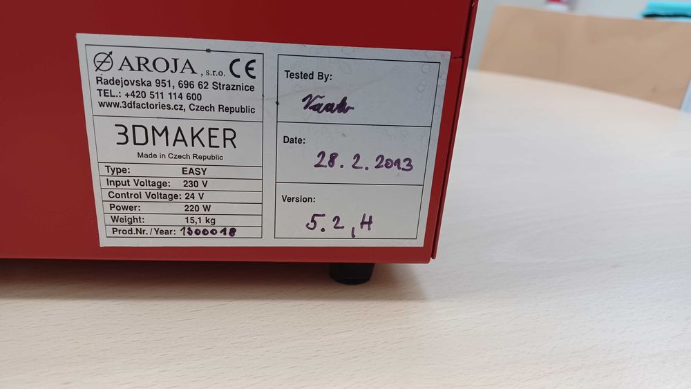 Drukarka 3D Easy3DMaker – do naprawy / części