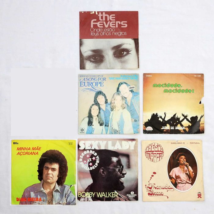 Discos Vinil Single em muito bom estado