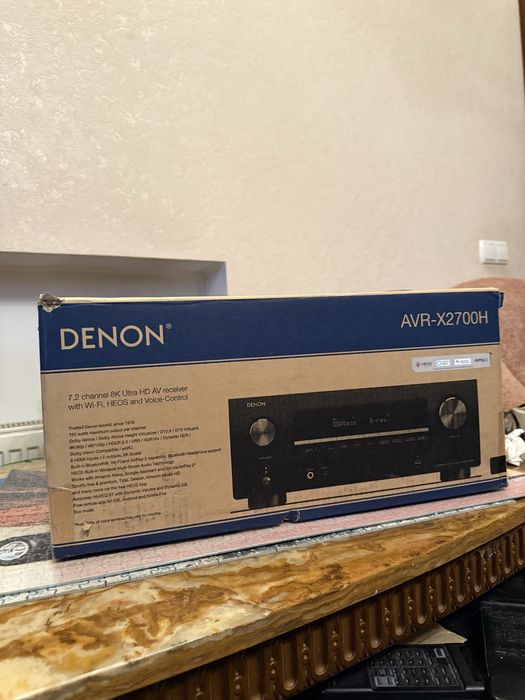 AV-Ресивер Denon AVR-2700H / Dolby Atmos / bluetooth / 8K / 7.2