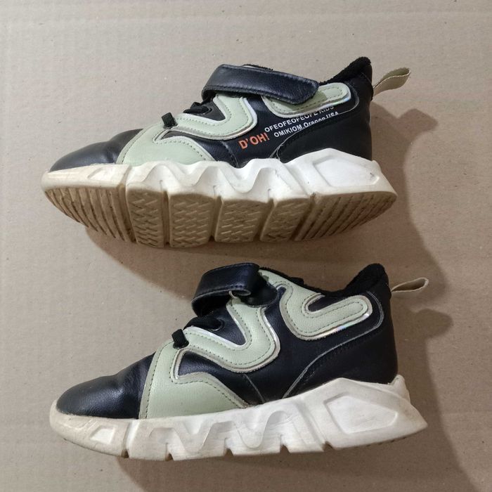 Кроссовки детские кожаные ASH разноцветные 27 размер