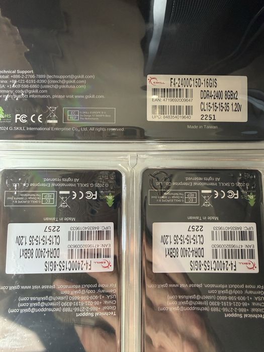Memoria Ram DDR4 G. Skill  32 Gb
