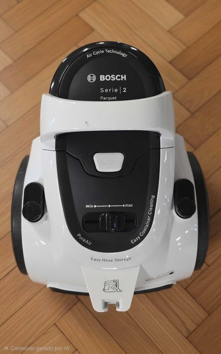 Aspirador sem Saco BOSCH Série 2 700W com Filtro HEPA – Excelente Estado