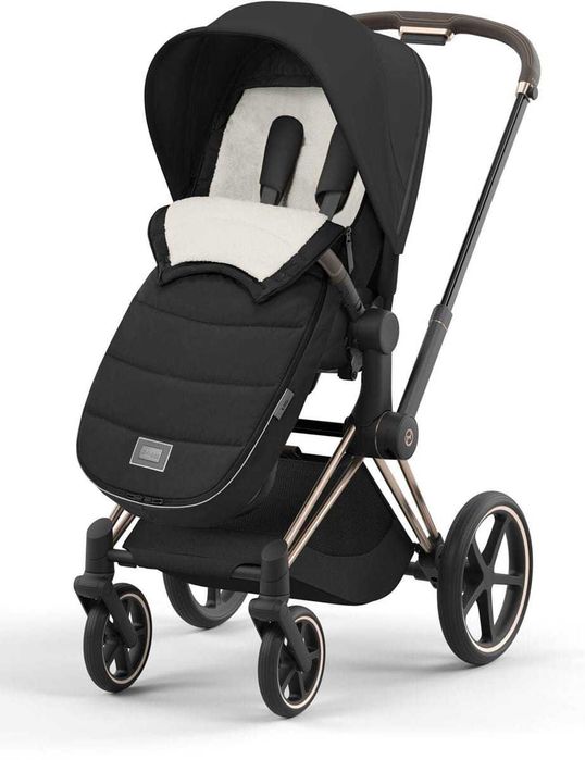 Cybex Platinum Footmuff 4.0 - śpiworek do wózka Priam, Mios | Sepia Black