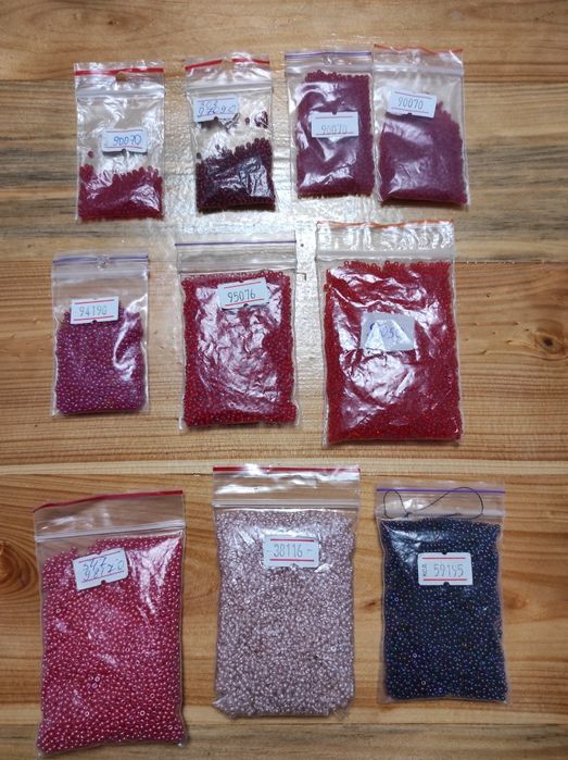 Чеський бісер presiora 10/0 фурнітура ронделі голки