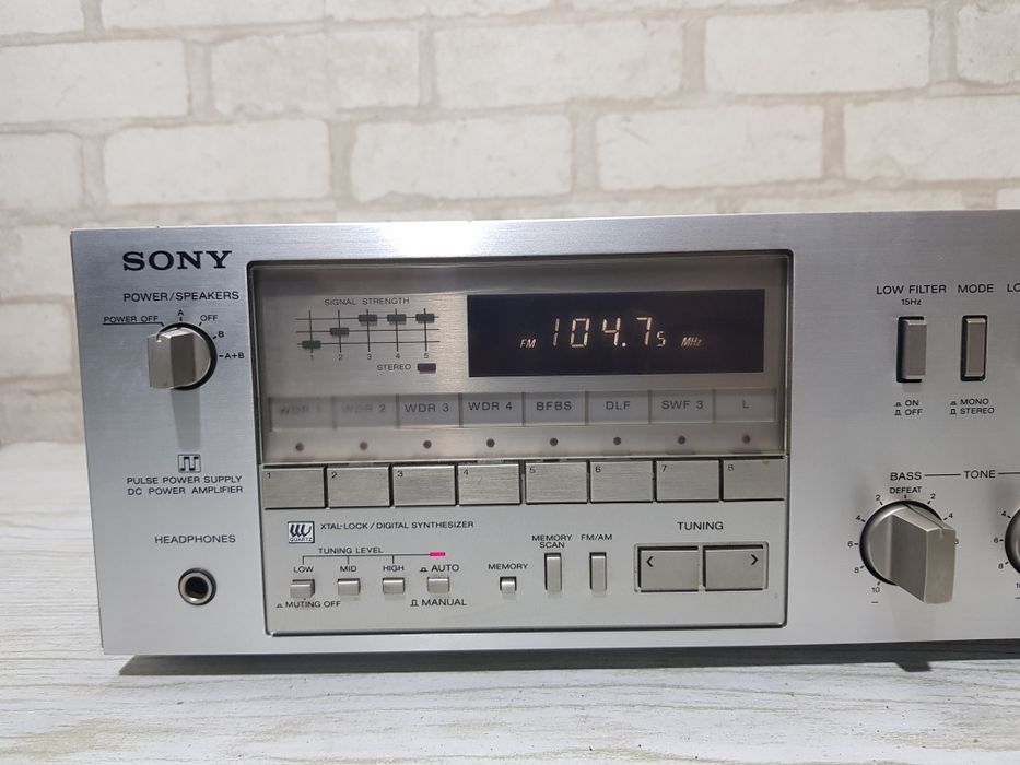 FM/AM Стерео ресивер/підсилювач Sony STR-V55 2x55Вт б/у з  Німеччини