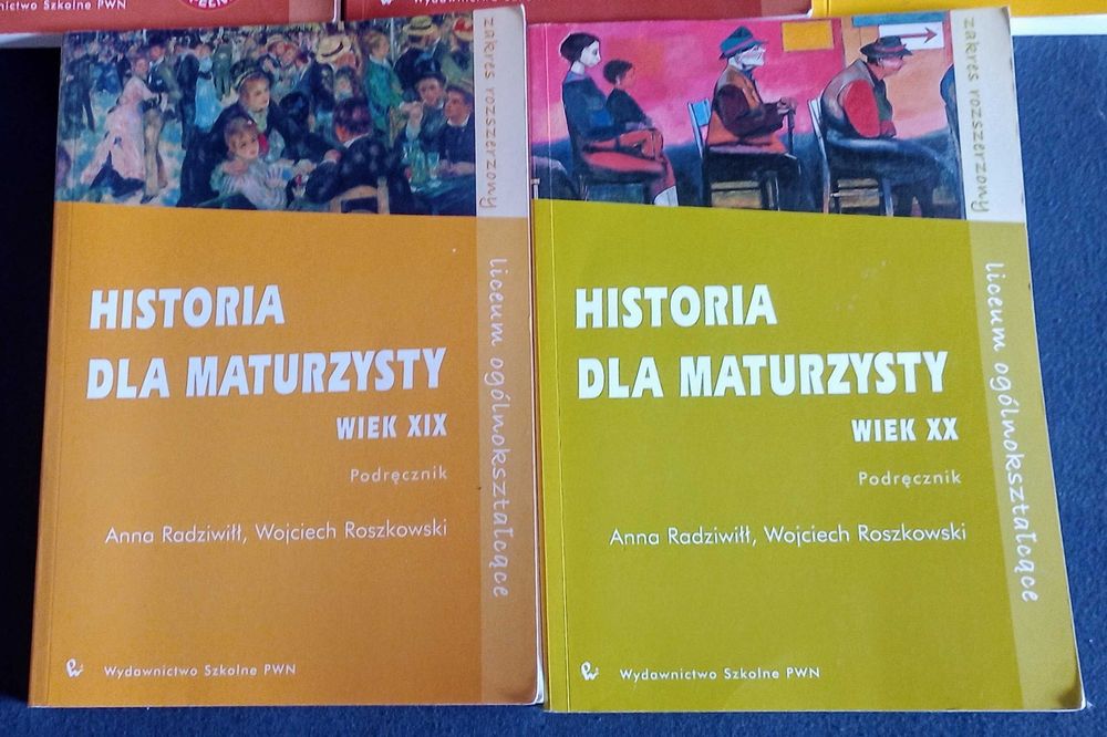 Historia dla maturzysty tom 1-5 komplet z.rozszerzony Roszkowski