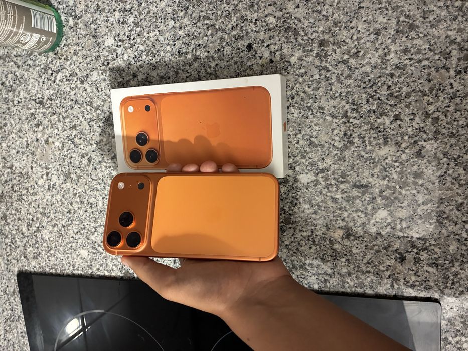 Iphone 17 pro max laranja!!!