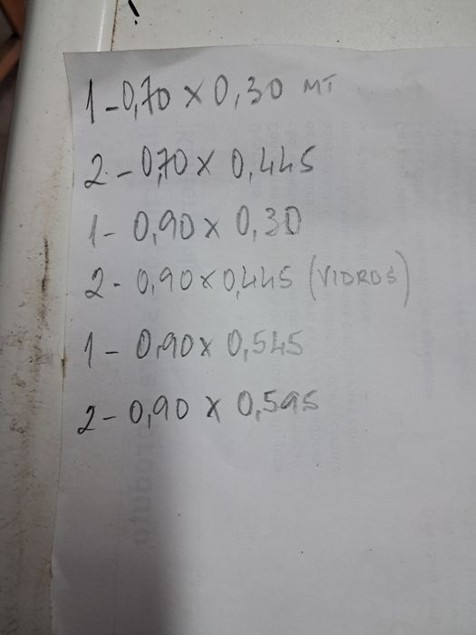Portas armário de cozinha,  usadas , sem ferragens