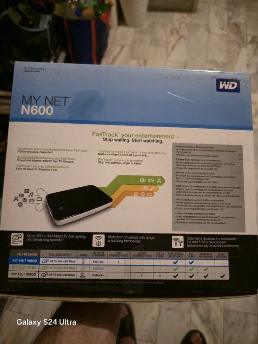 Router sem fios novo