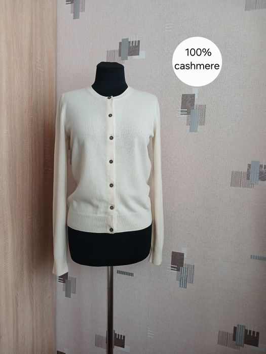 Кашеміровий кардиган на гудзиках светр ковта кофта джемпер кашемір