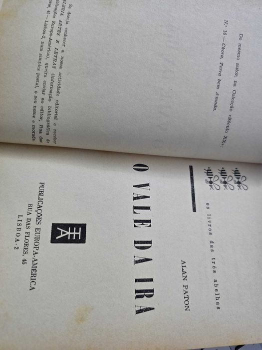O Vale da Ira – Alan Paton