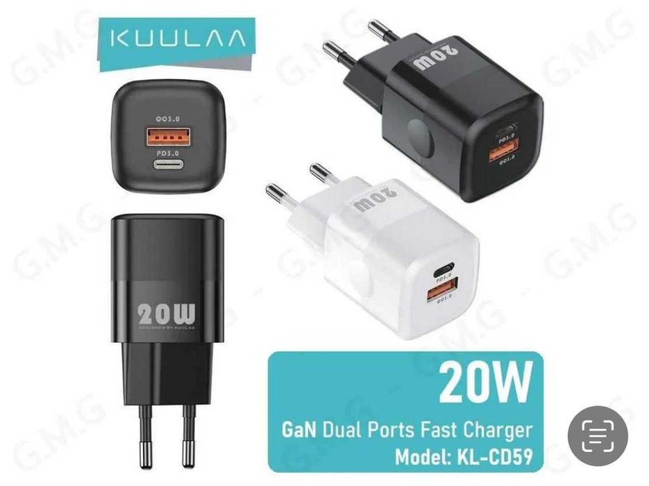 Павербанк Power Bank Xiaomi Mi 50W 20000mAh (Зарядка ноутбуків)